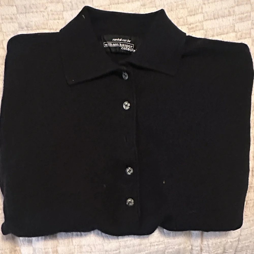 Black Cashmere Sweater - Picture 1 of 5